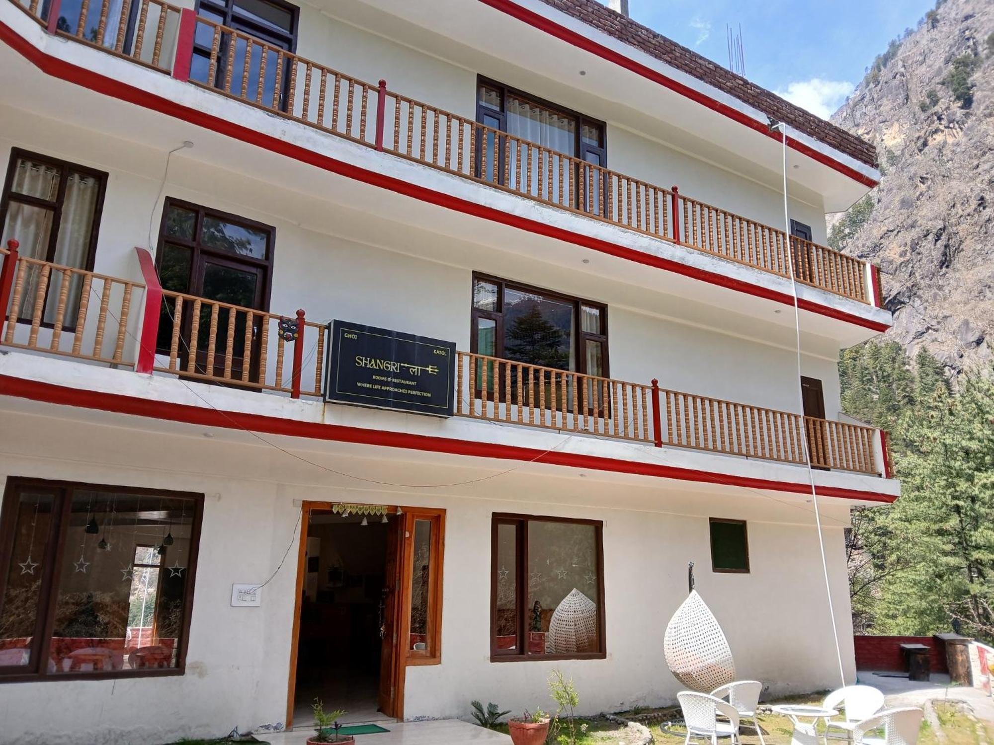 Shangri-La Rooms & Restaurant Kasol Zewnętrze zdjęcie